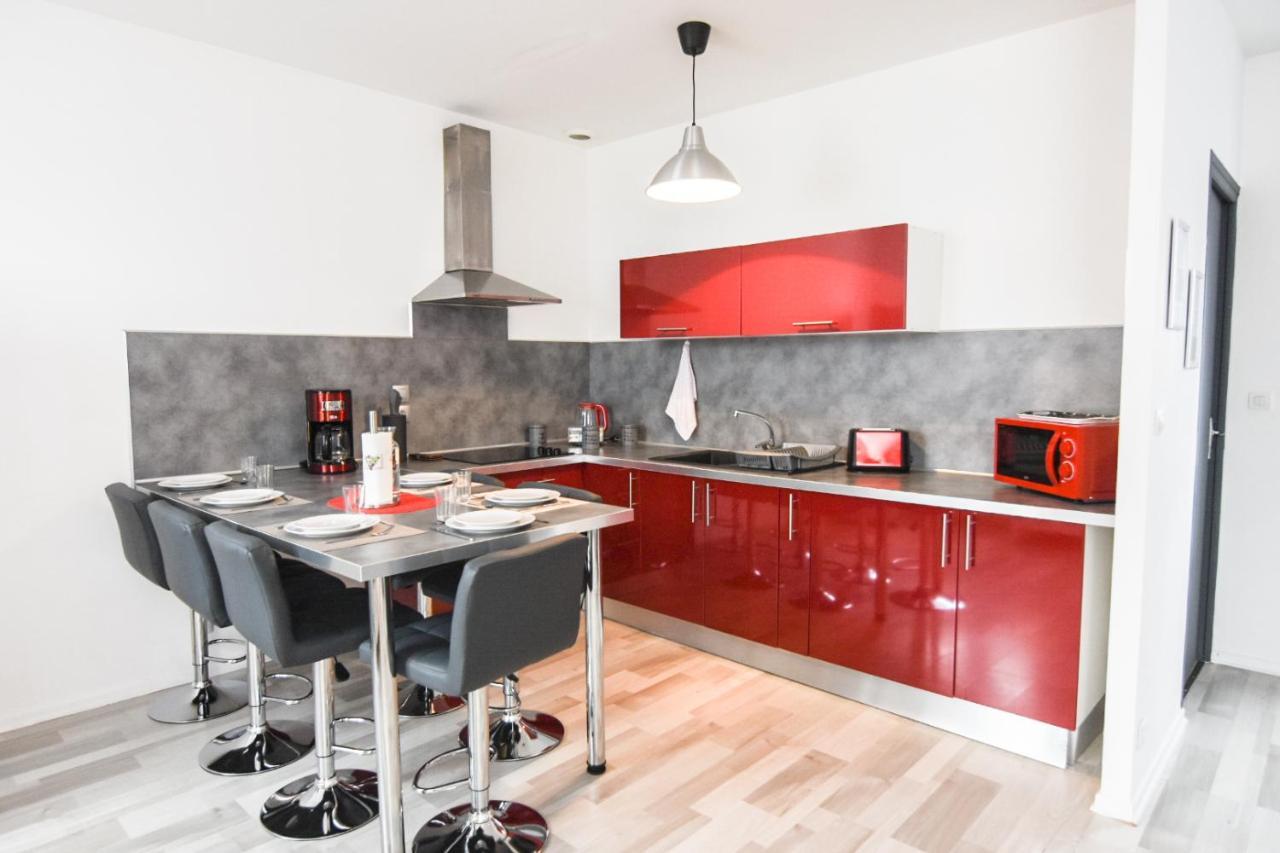 Appartement "Le Terminus " Gare-Cosy-Wifi 6 Personnes Saint-Quentin  Eksteriør billede